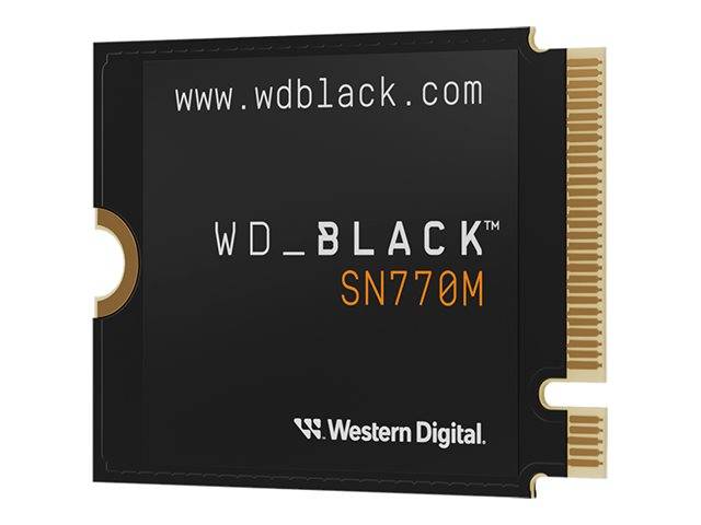 WD_BLACK SN770M WDS100T3X0G - SSD - 1 TB - mobile game drive - intern - M.2 2230 - PCIe 4.0 x4 (NVMe)