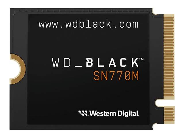 WD_BLACK SN770M WDS100T3X0G - SSD - 1 TB - mobile game drive - intern - M.2 2230 - PCIe 4.0 x4 (NVMe)