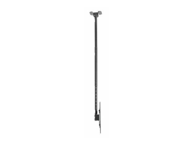 Manhattan - Befestigungskit (Deckenplatte) - für Flachbildschirm - heavy-duty steel with powder coating - Schwarz - Bild