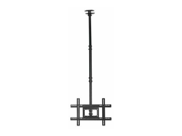 Manhattan - Befestigungskit (Deckenplatte) - für Flachbildschirm - heavy-duty steel with powder coating - Schwarz - Bild