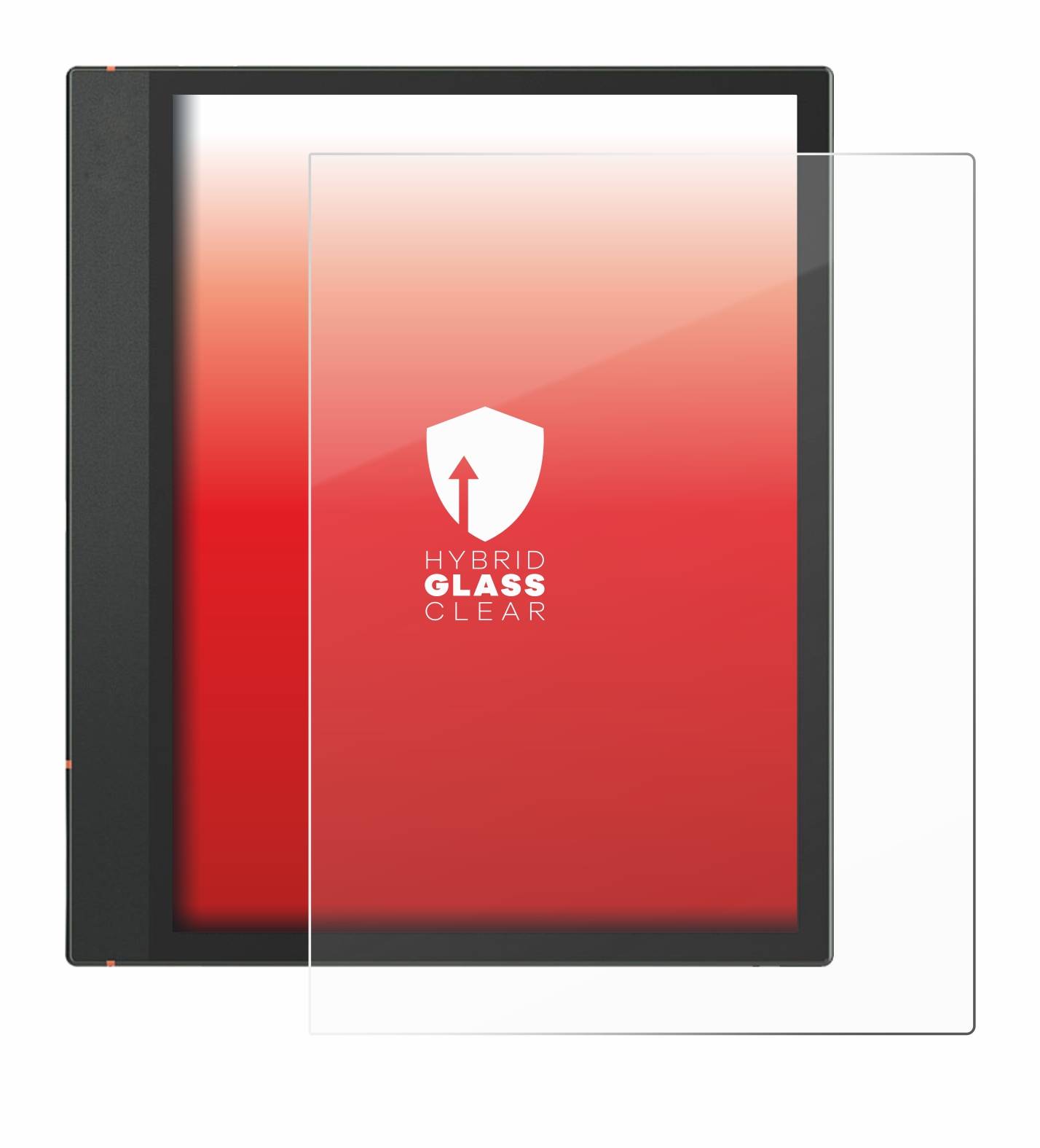 upscreen Hybrid Glas Panzer-Folie für Onyx Boox Note Air 3 C