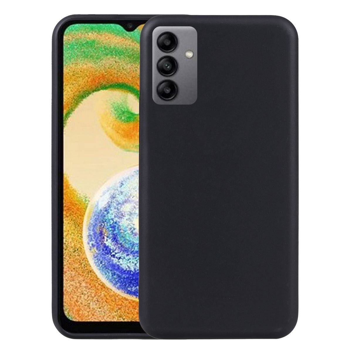 Für Samsung Galaxy A05s Silikon TPU Schutz Handy Hülle Tasche Schwarz