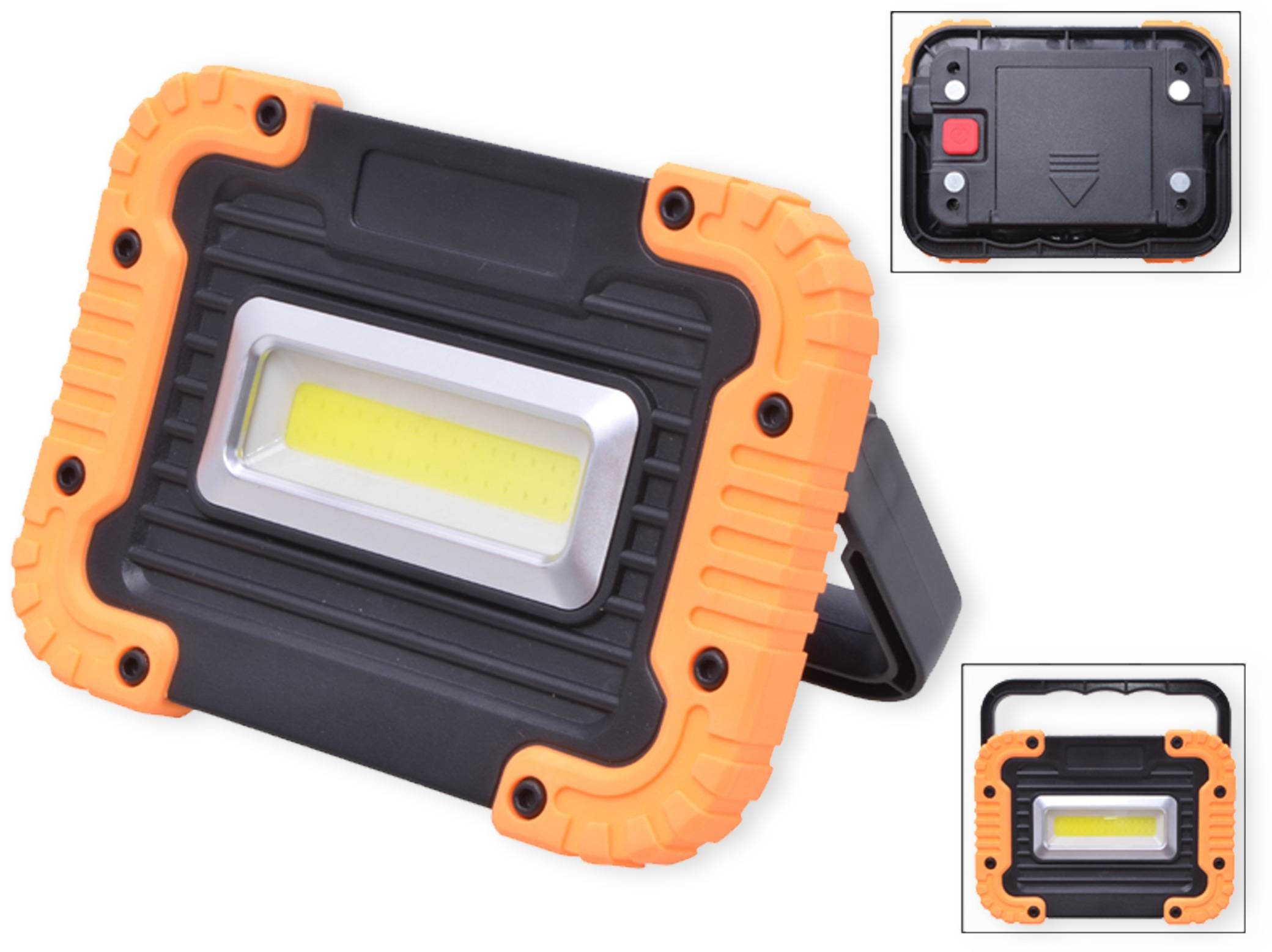 FILMER LED-Arbeitsscheinwerfer 36134, 500 Lumen, 10W batteriebetrieb