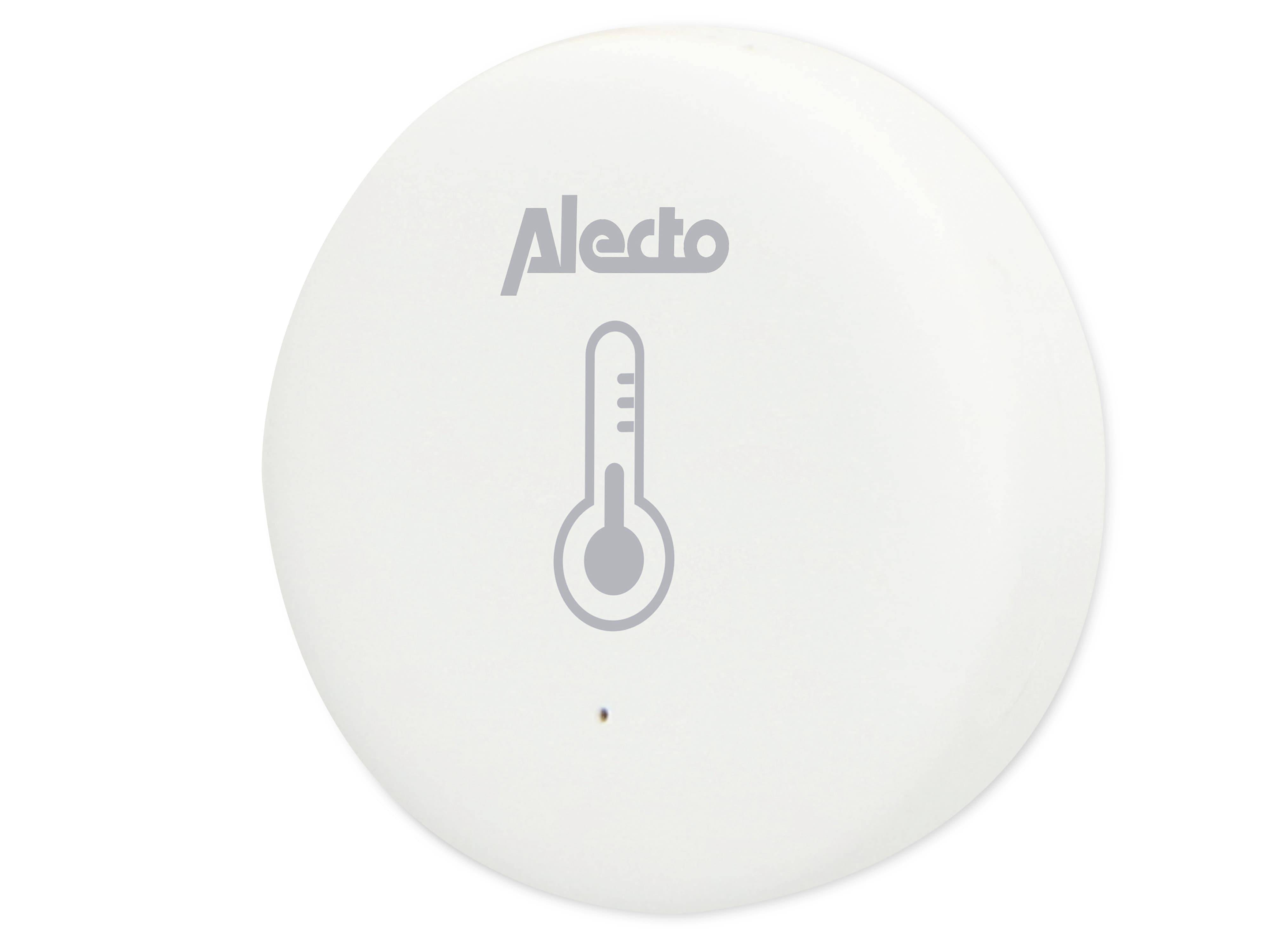 ALECTO Temperatur- und Feuchtigkeitssensor Smart-Temp10, weiß