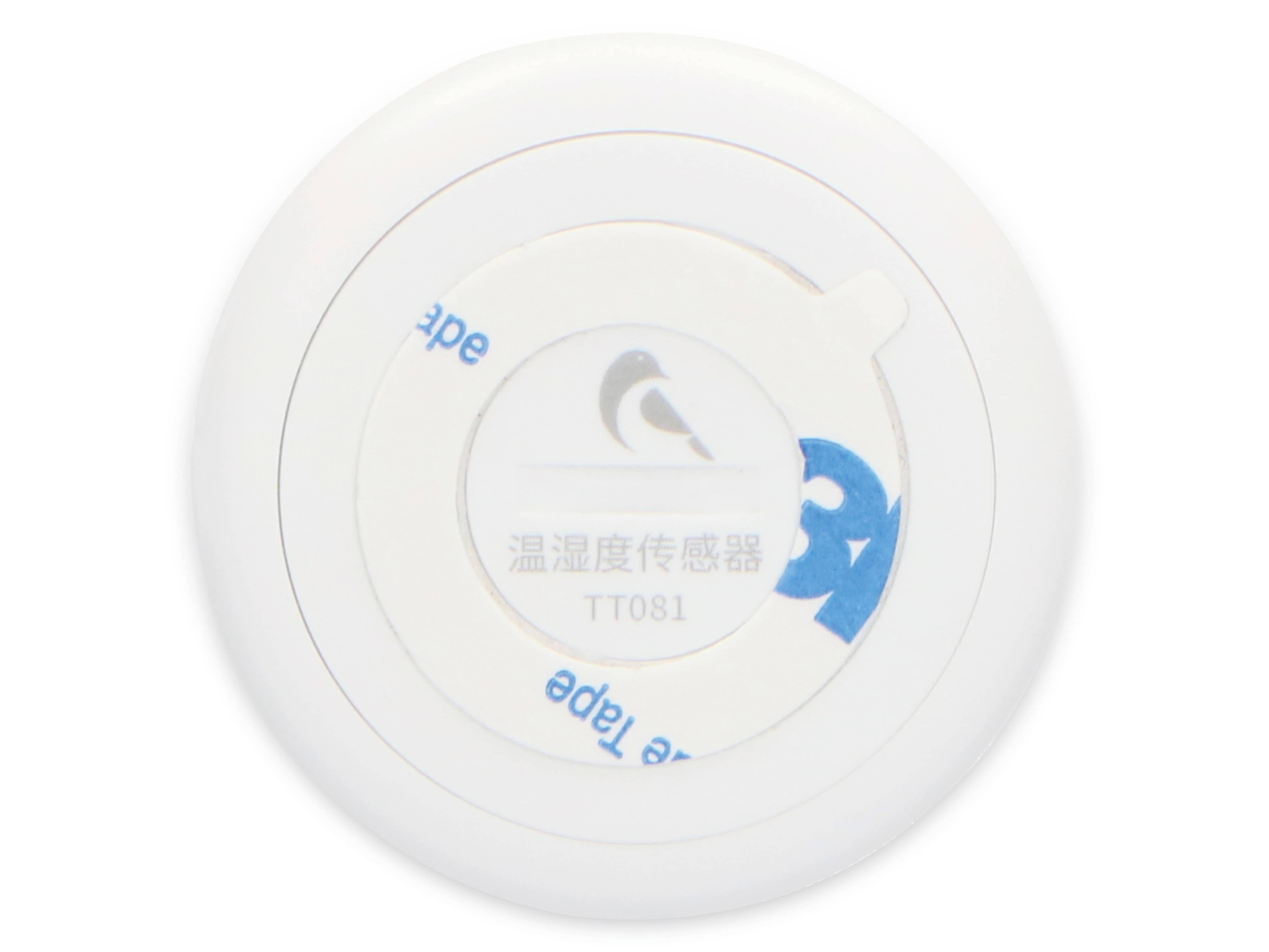 ALECTO Temperatur- und Feuchtigkeitssensor Smart-Temp10, weiß