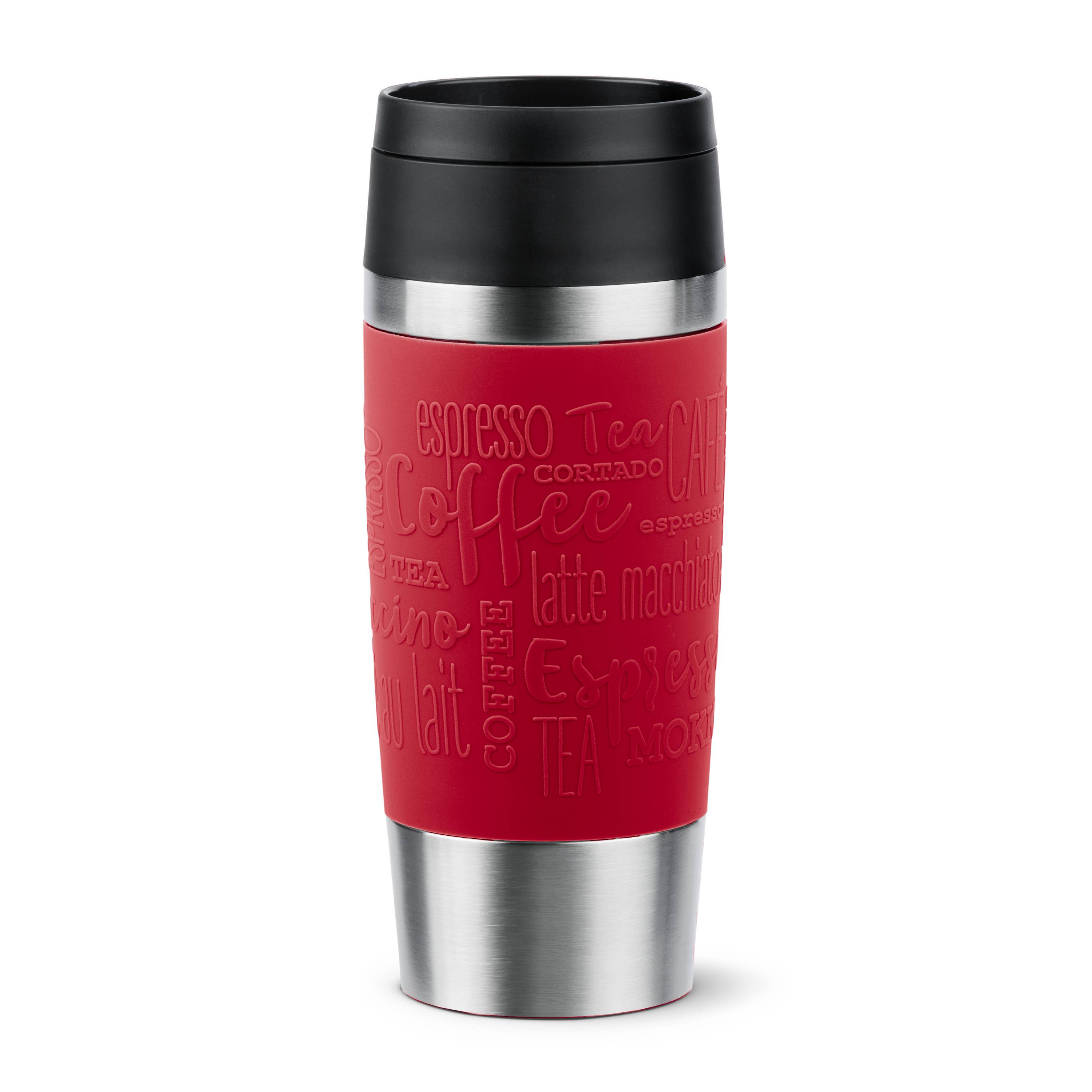 TRAVEL MUG Classic Thermobecher dunkelrot Edelstahl 0,36 Liter