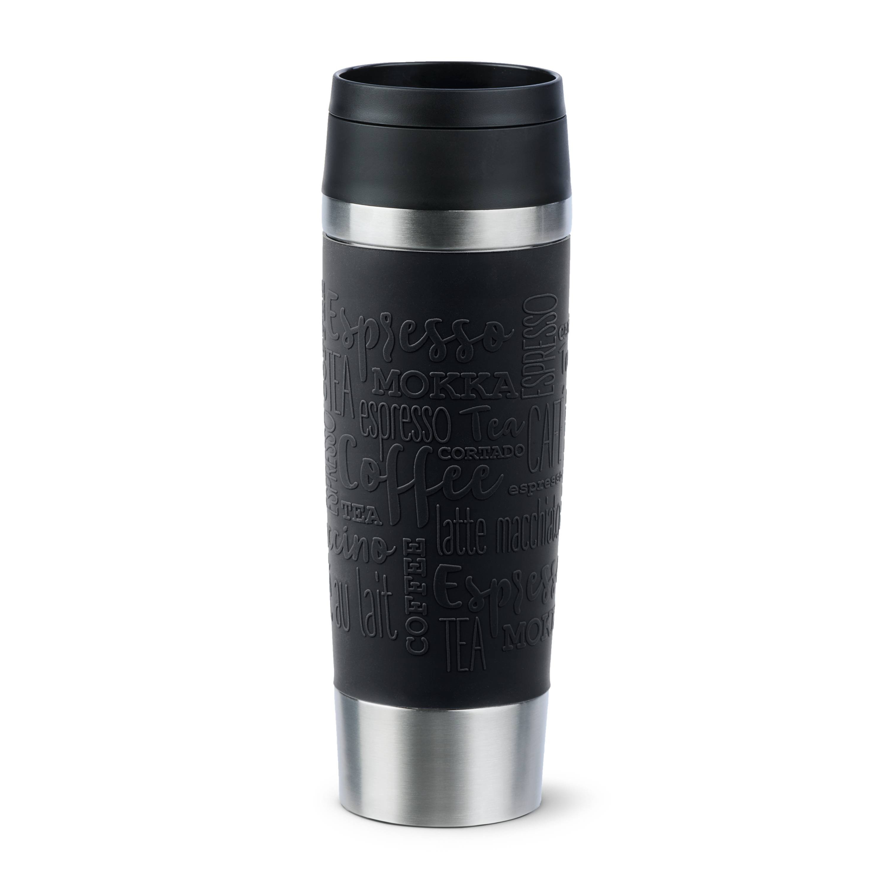 TRAVEL MUG Classic Grande Thermobecher schwarz Edelstahl 0,5 Liter