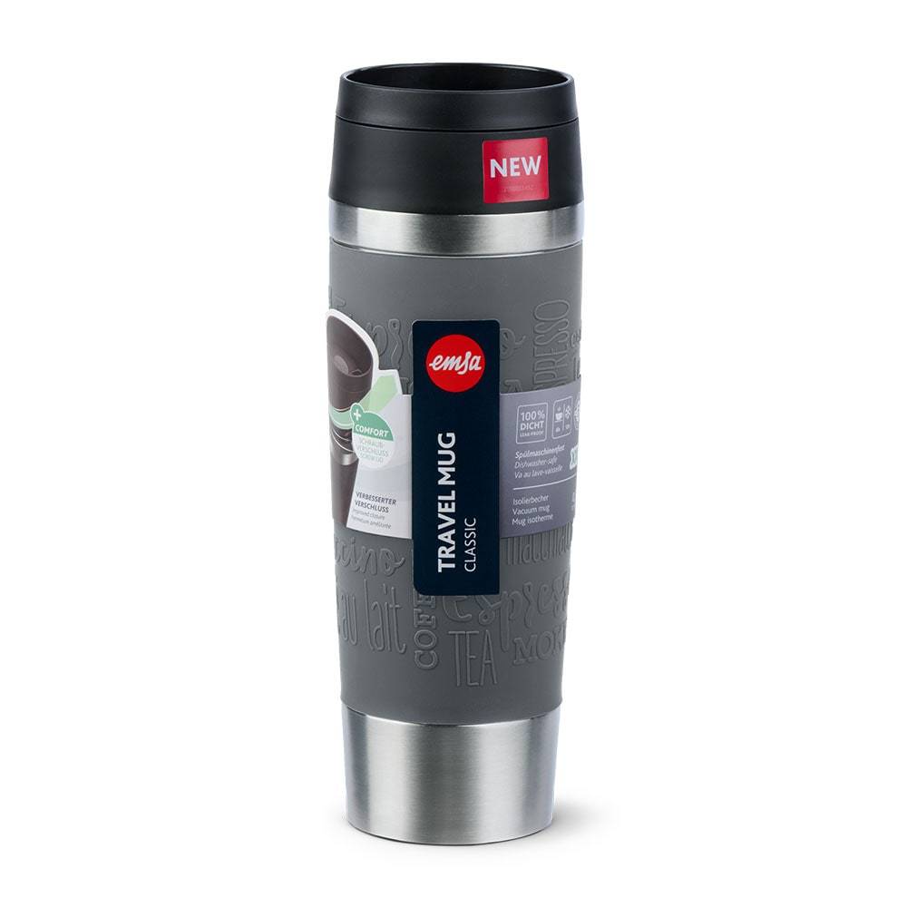 EMSA N2022300 - Isolierbecher Classic Grande grau 0.5 l