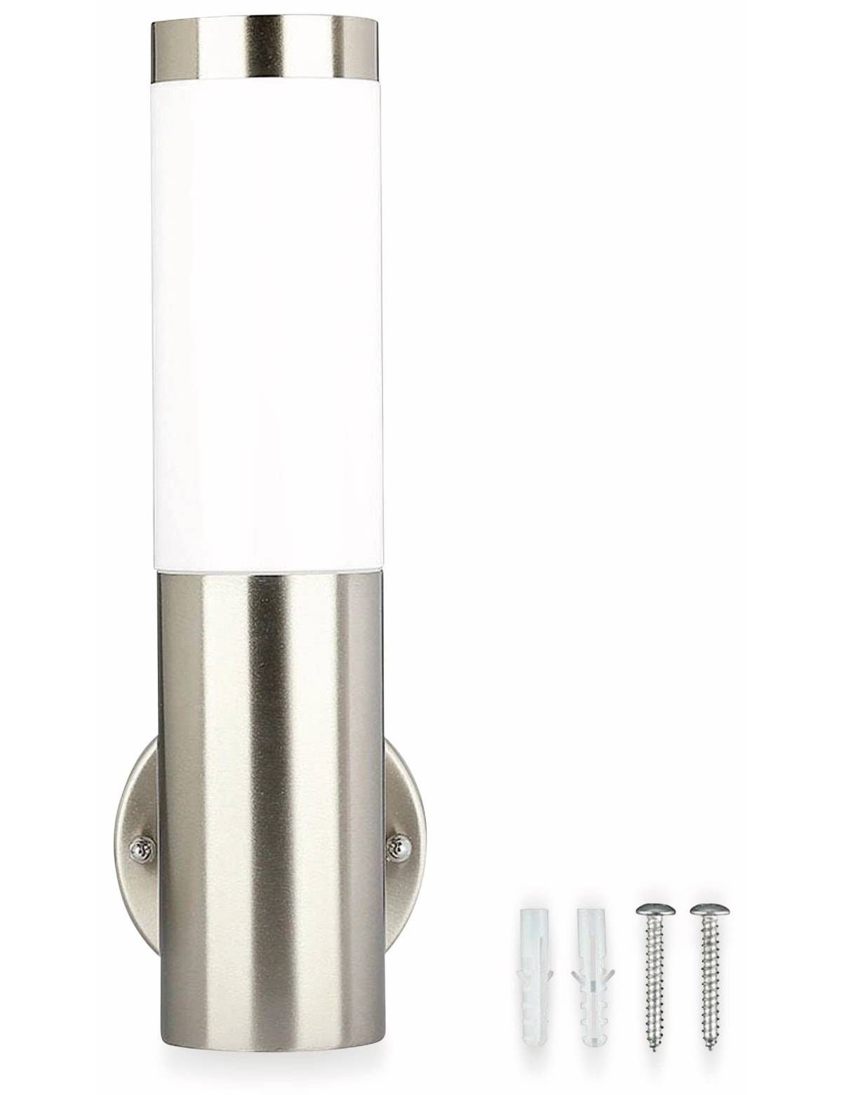 V-TAC Wandleuchte VT-833, IP44, E27, Edelstahl, VT-8624