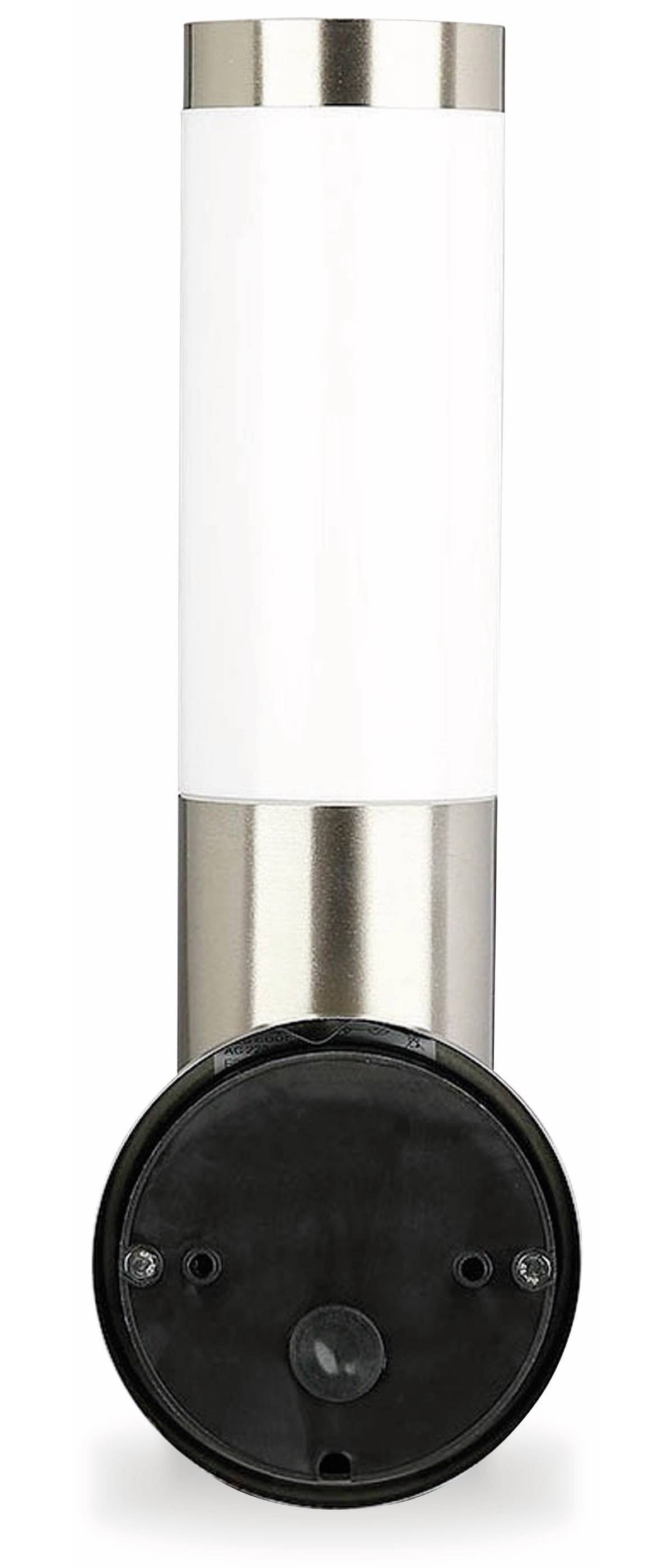 V-TAC Wandleuchte VT-833, IP44, E27, Edelstahl, VT-8624