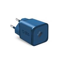 SBS TETRGAN1C20B 20-W-GaN-Netzwerkladegerät Power Delivery – blau