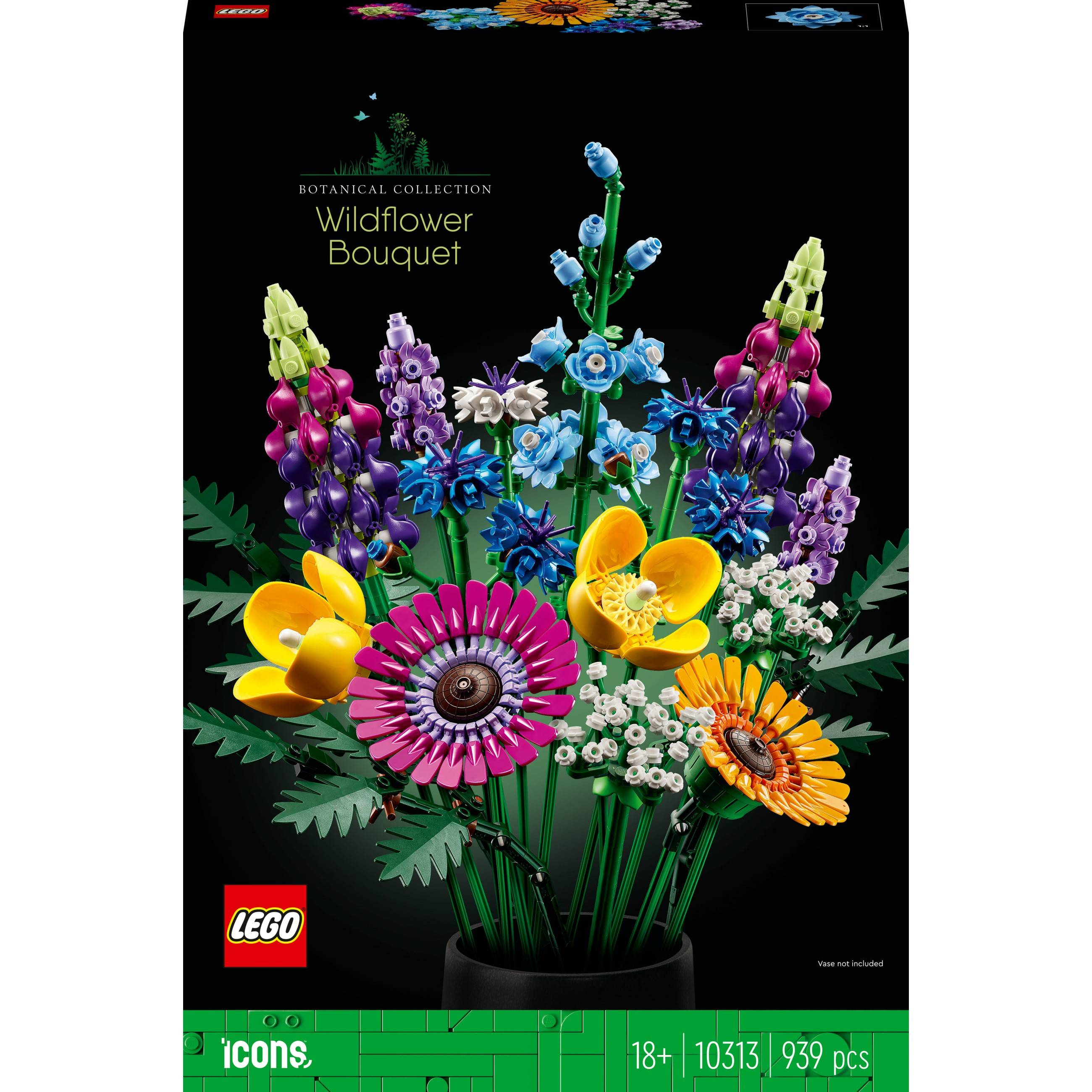 LEGO ICONS Wildflower Bouquet Set for Adults 10313 Home & Living Spielzeug