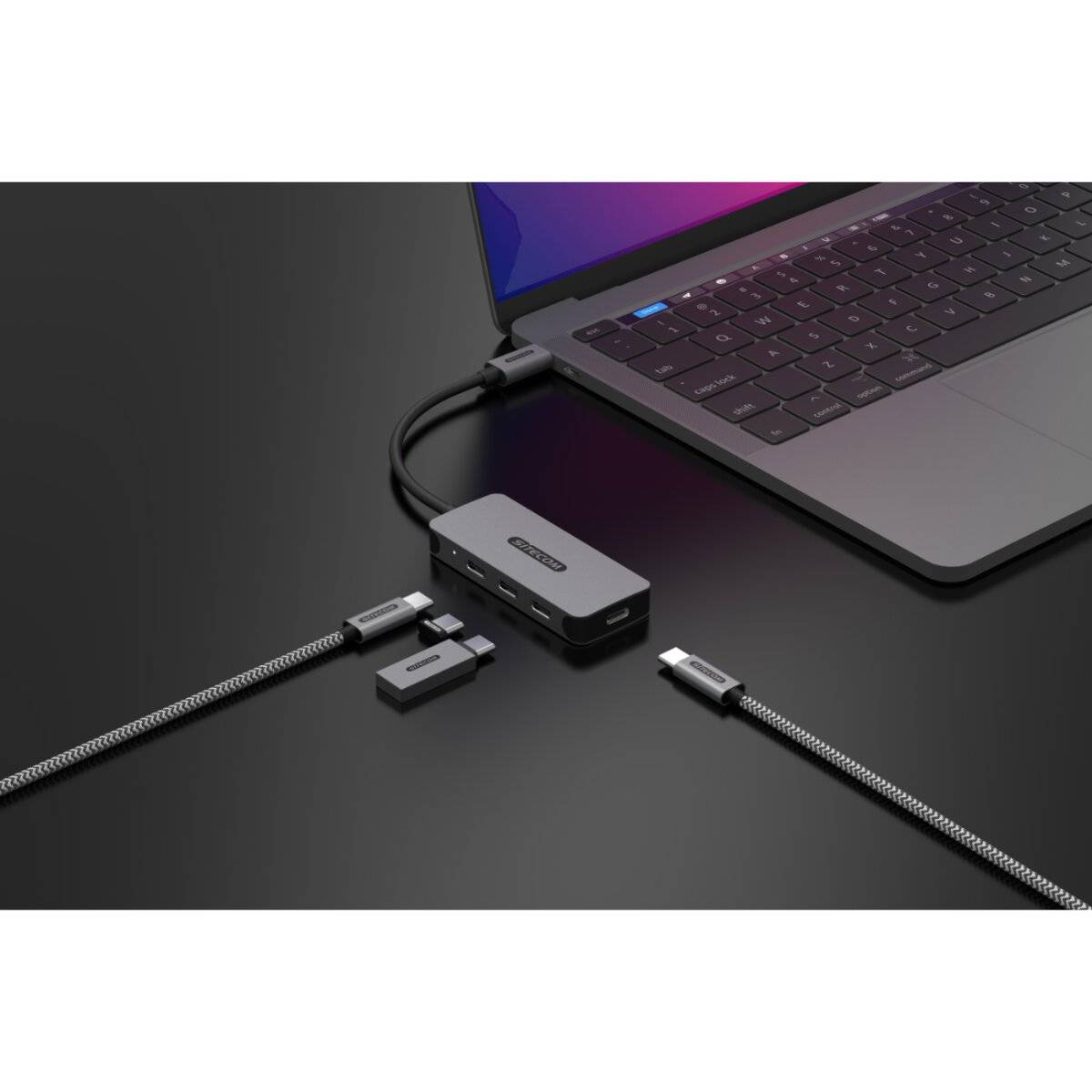 USB-C zu 4x USB-C 10 Gbit/s Hub