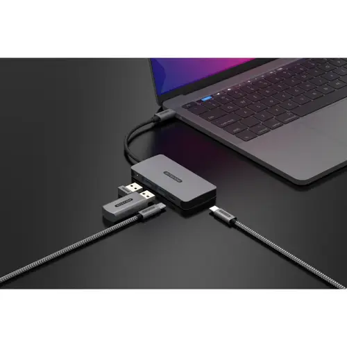 USB-C auf 2x USB-A & 2x USB-C 10 Gbit/s Hub USB-C auf 2x USB-A & 2x USB-C 10 Gbit/s Hub