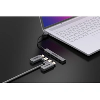 USB-A zu 4x USB-A Nano Hub, ultrakompakt & tragbar USB-A zu 4x USB-A Nano Hub, ultrakompakt & tragbar