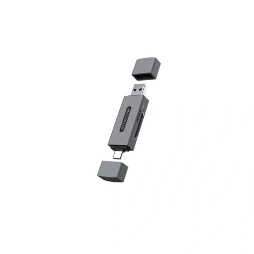 Sitecom USB-A + USB-C Stick-Kartenleser (104?MB/s) – SD & MicroSD Sitecom USB-A + USB-C Stick-Kartenleser (104?MB/s) – SD & MicroSD