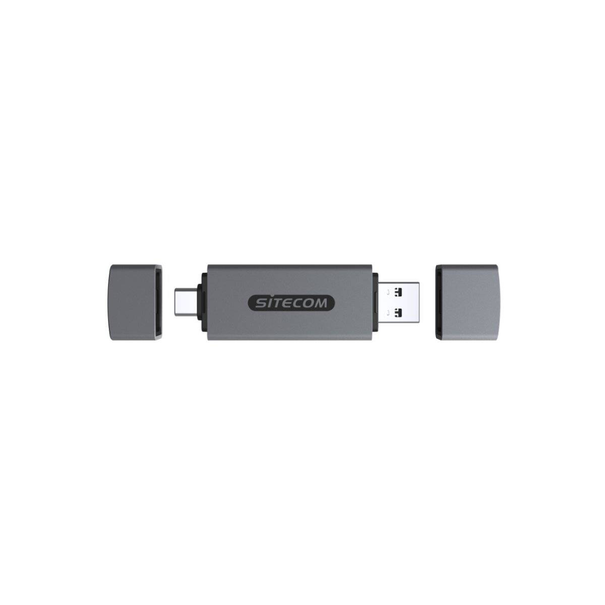 Sitecom USB-A + USB-C Stick-Kartenleser (104?MB/s) – SD & MicroSD