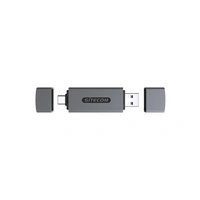 Sitecom USB-A + USB-C Stick-Kartenleser (104?MB/s) – SD & MicroSD Sitecom USB-A + USB-C Stick-Kartenleser (104?MB/s) – SD & MicroSD