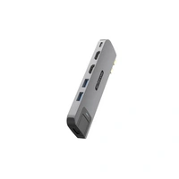 Sitecom 6-in-2 MacBook Multiport Hub für MagSafe MacBook Pro 14–16" Sitecom 6-in-2 MacBook Multiport Hub für MagSafe MacBook Pro 14–16"