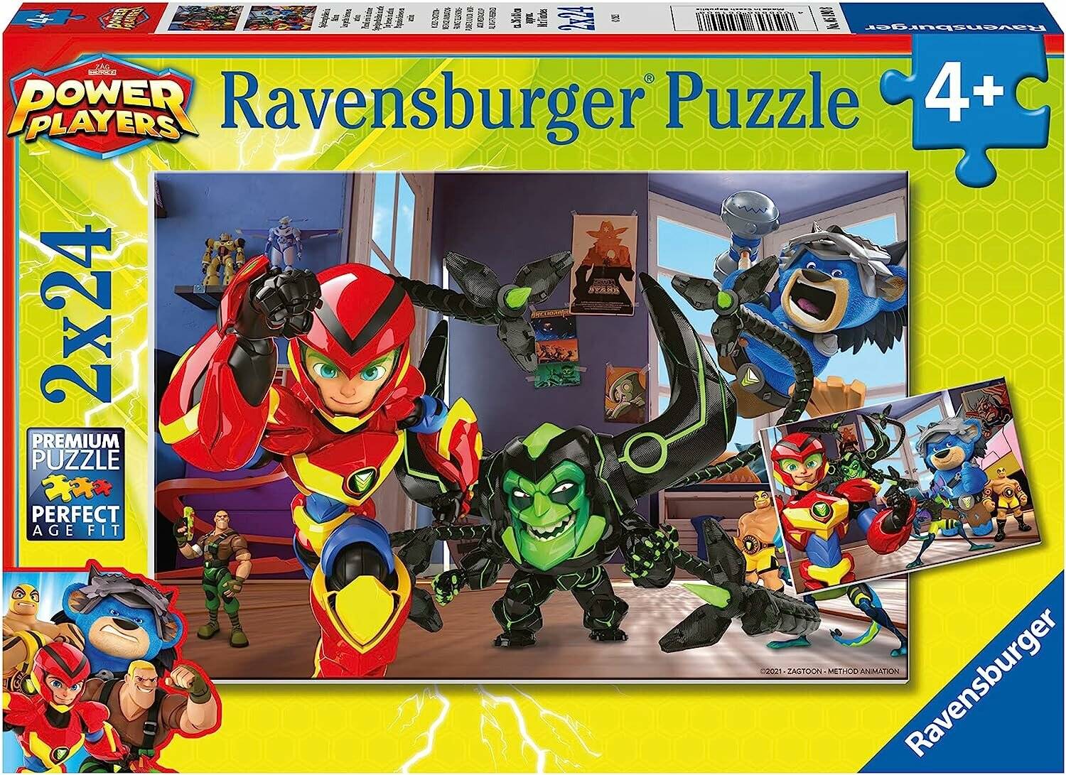 RAVENSBURGER Puzzle Power Players 2x24 Teile