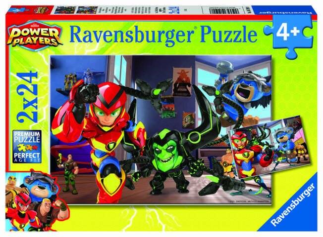 RAVENSBURGER Puzzle Power Players 2x24 Teile