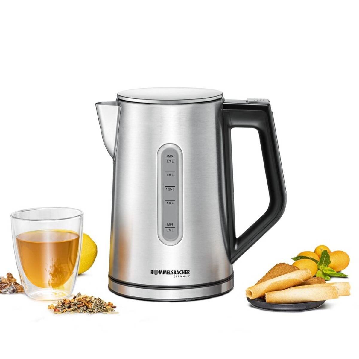 Rommelsbacher Wasserkocher WK 3000 eds/sw