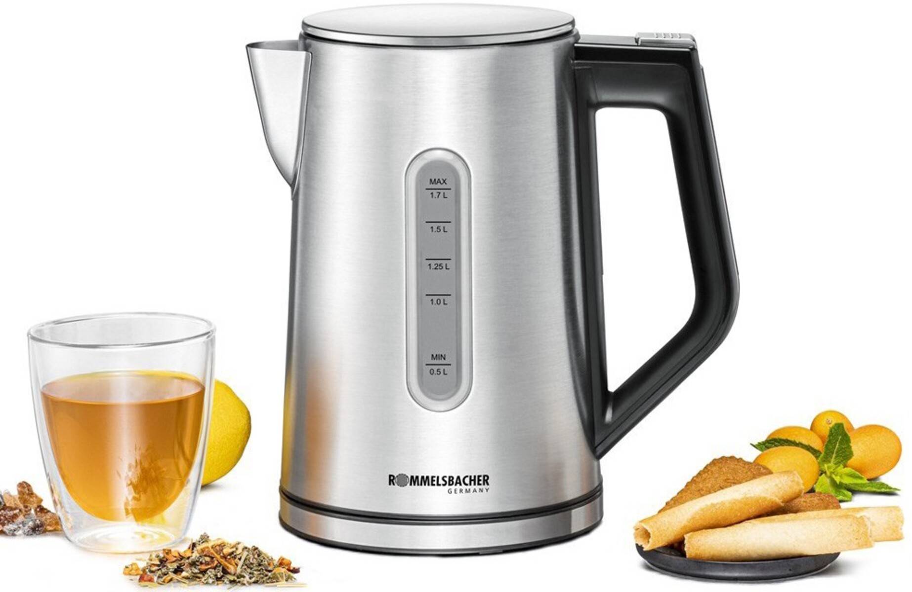 Rommelsbacher Wasserkocher WK 3000 eds/sw