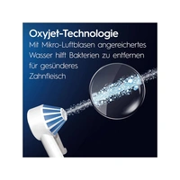 ORAL-B Health Center Reinigungssystem OxyJet Munddusche + iO4 elektrische Zahnbürste ORAL-B Health Center Reinigungssystem OxyJet Munddusche + iO4 elektrische Zahnbürste