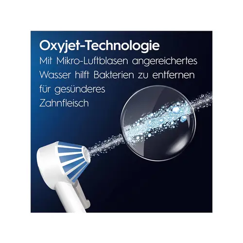 ORAL-B Health Center Reinigungssystem OxyJet Munddusche + iO4 elektrische Zahnbürste ORAL-B Health Center Reinigungssystem OxyJet Munddusche + iO4 elektrische Zahnbürste