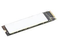 Ein schlankes M.2-Solid-State-Drive-Modul auf weißem Hintergrund, das die Leiterplatte und die Steckerkante zeigt.