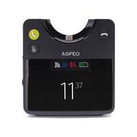 AGFEO Infinity Basis-Station, Basisstation, Kunststoff, 276 g, Schwarz