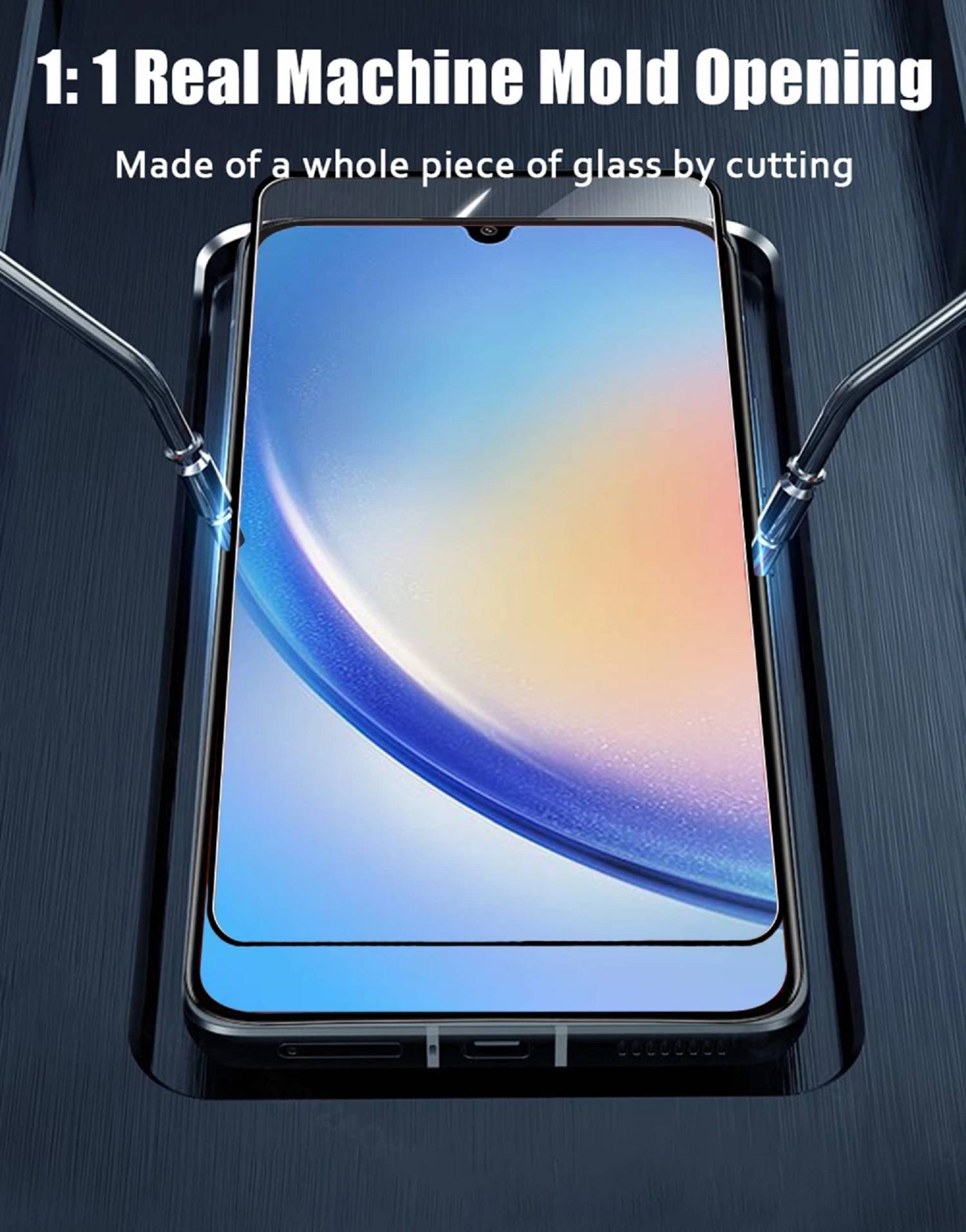 1x Blickschutz 9H Panzerglas für Samsung Galaxy A54 5G ANTI-SPY Privacy Displayschutz Schutzglas Schutzfolie echtes Tempered Glass Screen-Protector