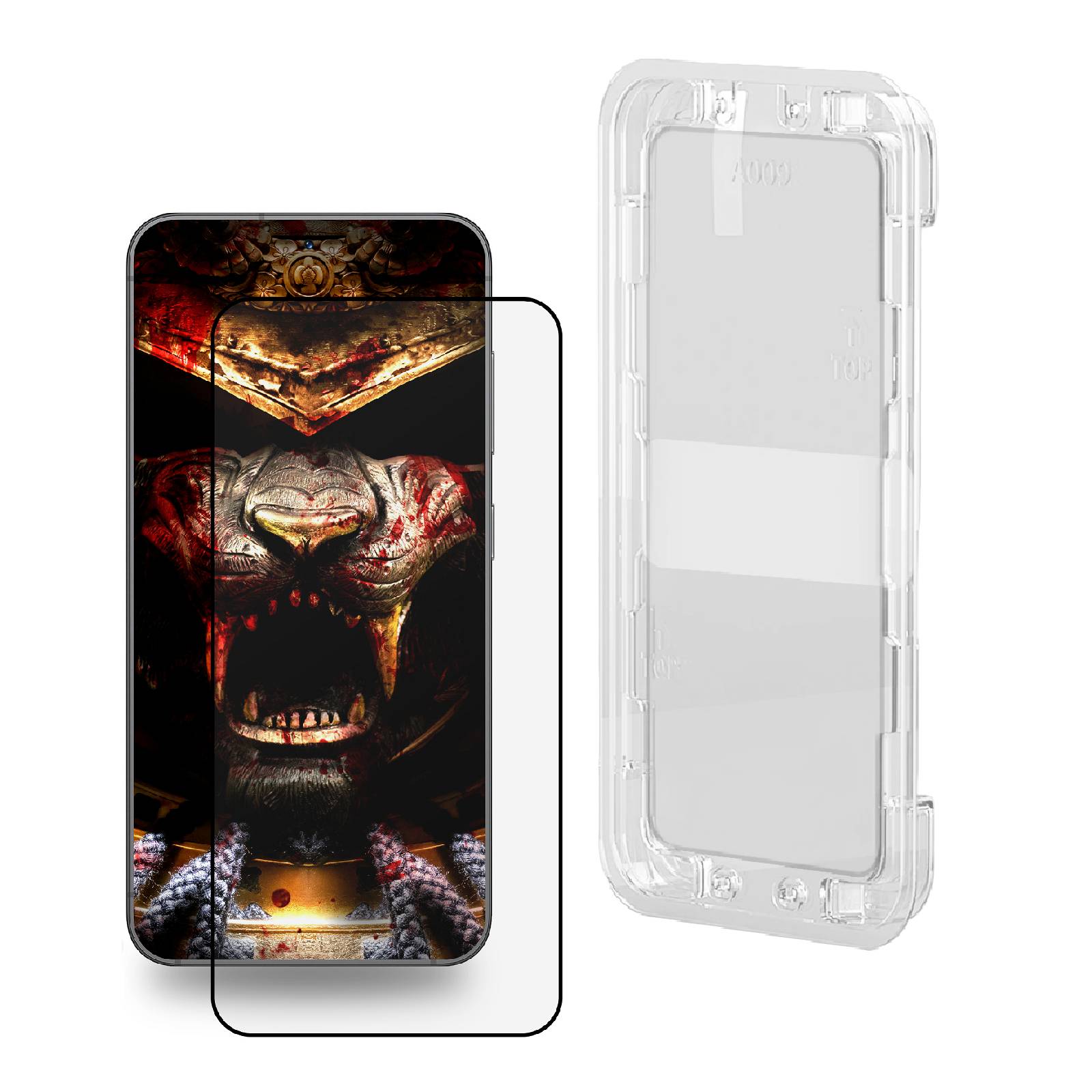 Kopie von 2x 9H Panzerhartglas für Samsung Galaxy A33 3D KLAR Displayglas Schutzglas Displayschutz Tempered Panzerglas Montagehilfe #1