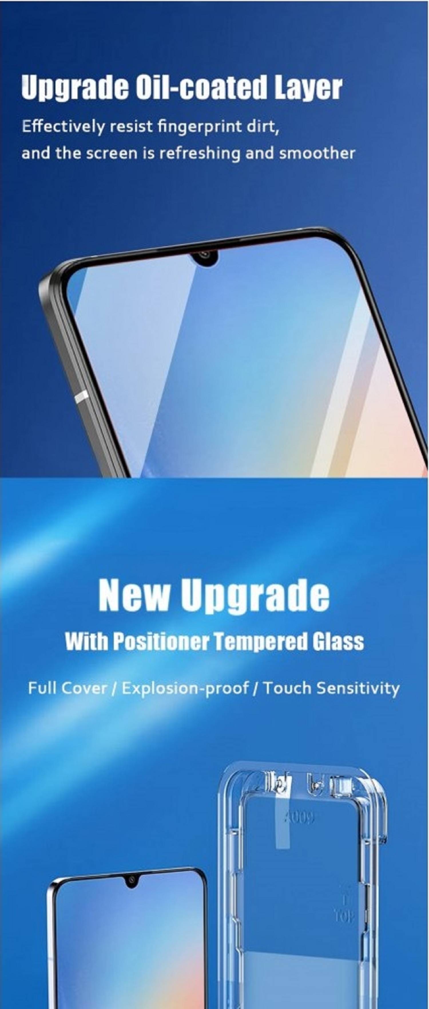 1x Blickschutz 9H Panzerhartglas für Samsung Galaxy S23 FE Sichtschutz echtes Tempered Panzerglas Displayschutz Schutzglas Screen Protector
