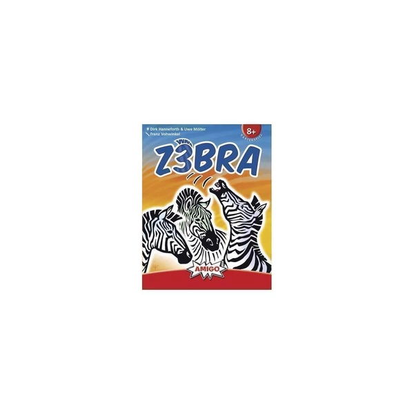 AMI02354 - Z3BRA, Kartenspiel, ab 8 Jahren (DE-Ausgabe) AMI02354 - Z3BRA, Kartenspiel, ab 8 Jahren (DE-Ausgabe)