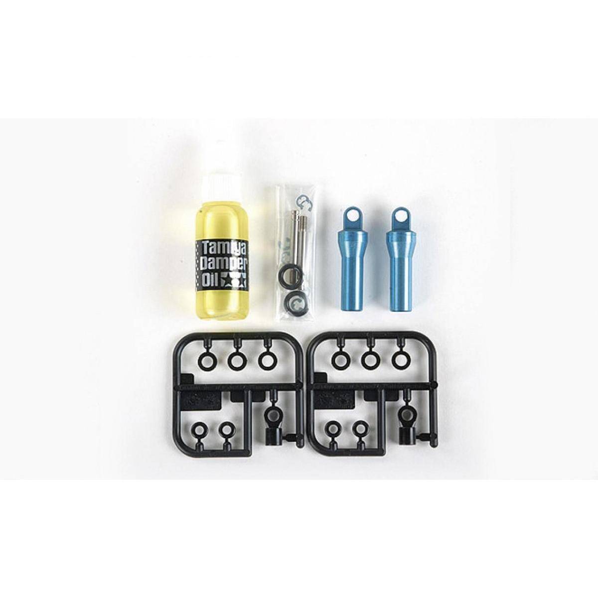 56503 - Modellbausatz,1:14 Truck Öldruckstoßdämpfer blau (2)