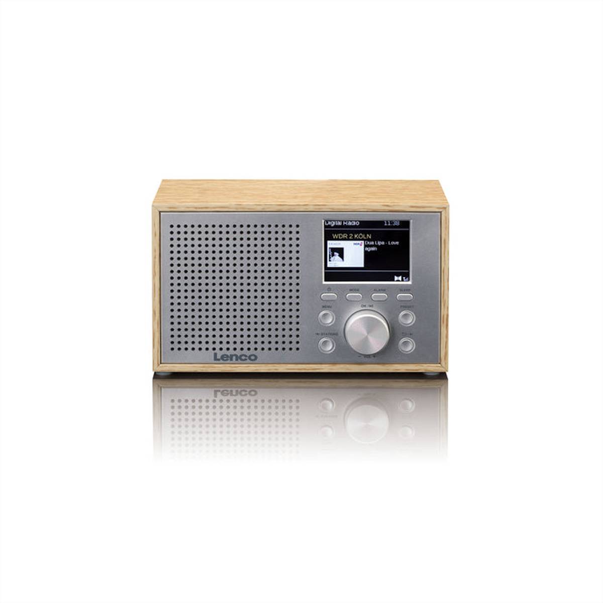 LENCO DAR-017 DAB+/FM Radio mit Bluetooth. Holz