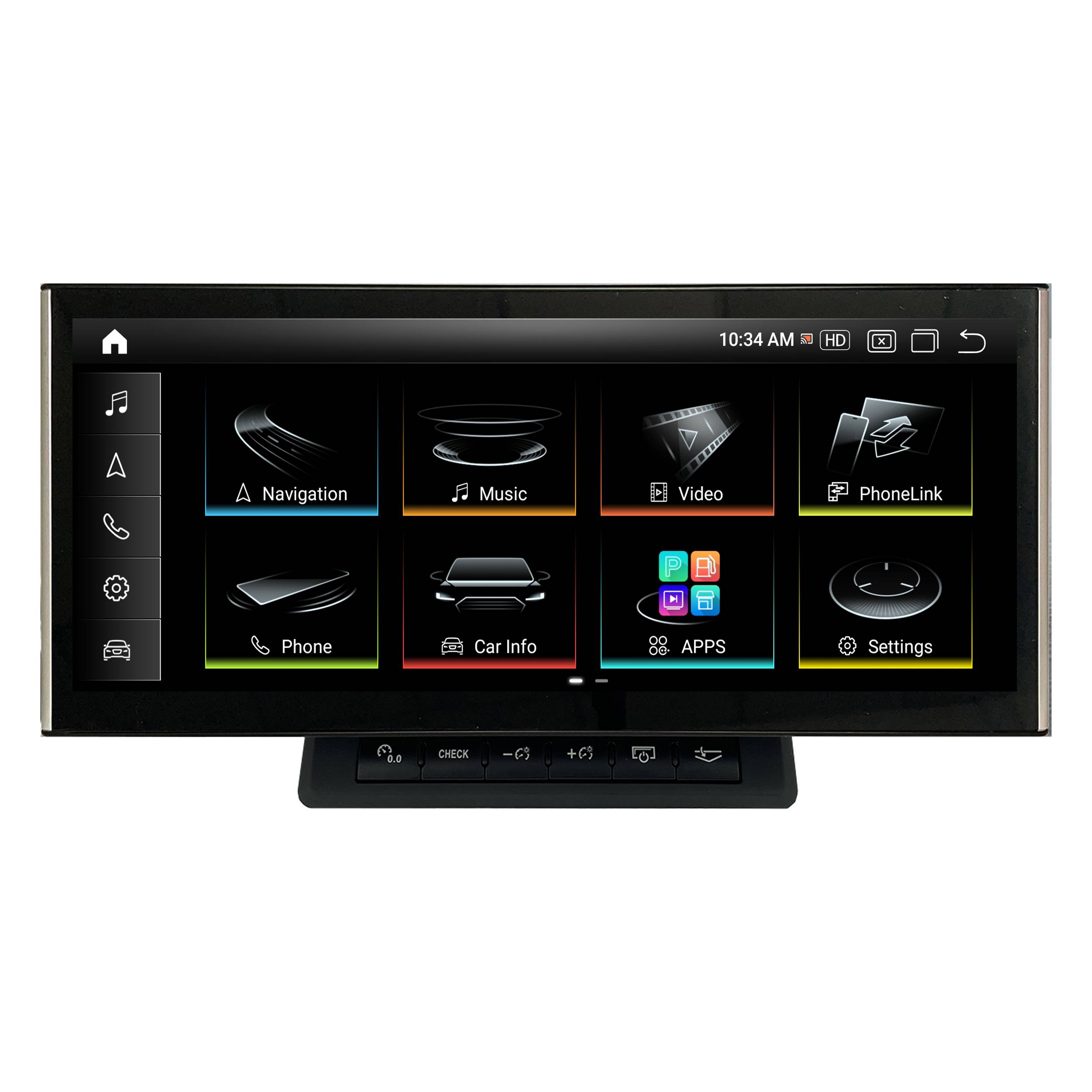 Für Audi Q7 MMI 3G 10.2" Touchscreen Android GPS Navigation CarPlay AndroidAuto