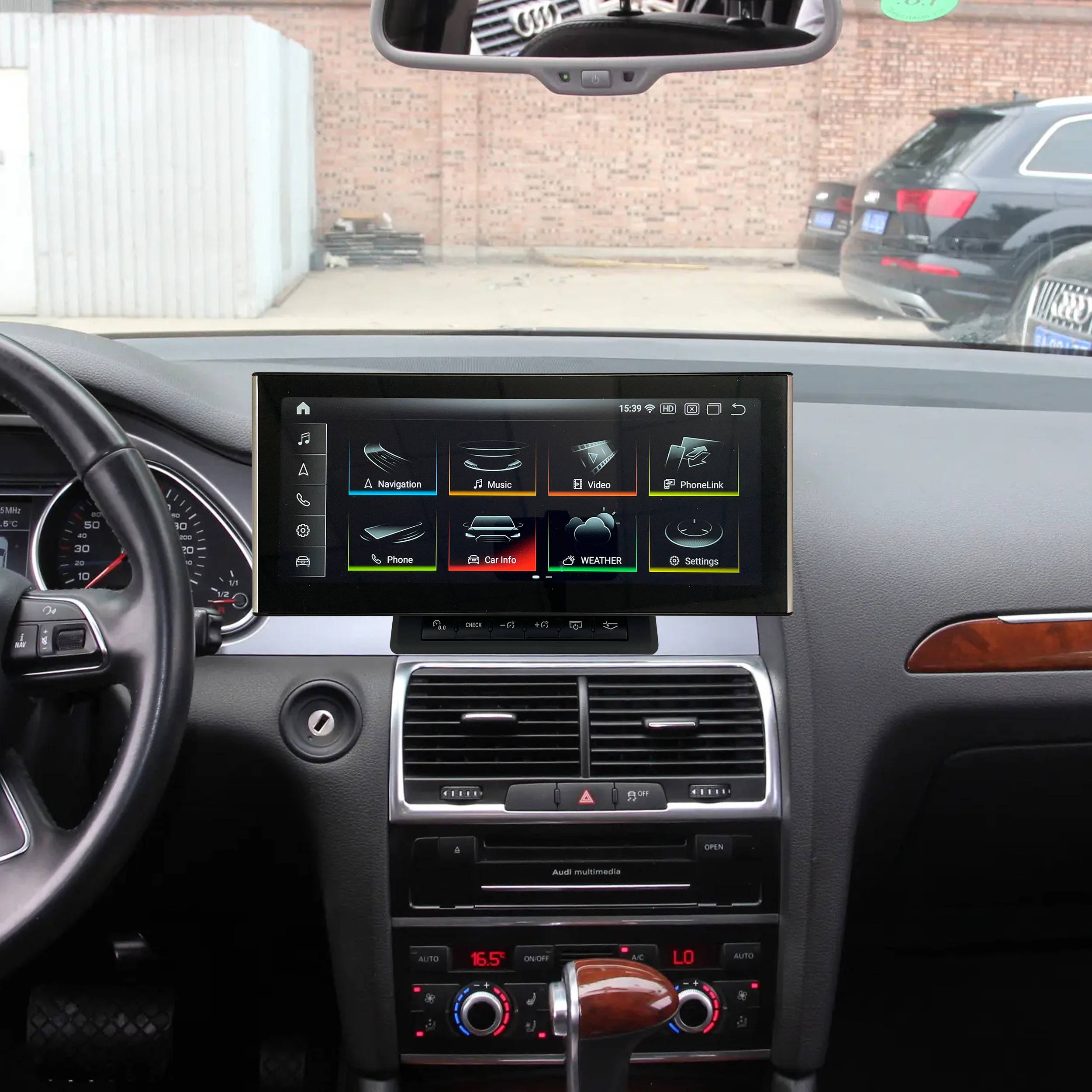 Für Audi Q7 MMI 3G 10.2" Touchscreen Android GPS Navigation CarPlay AndroidAuto