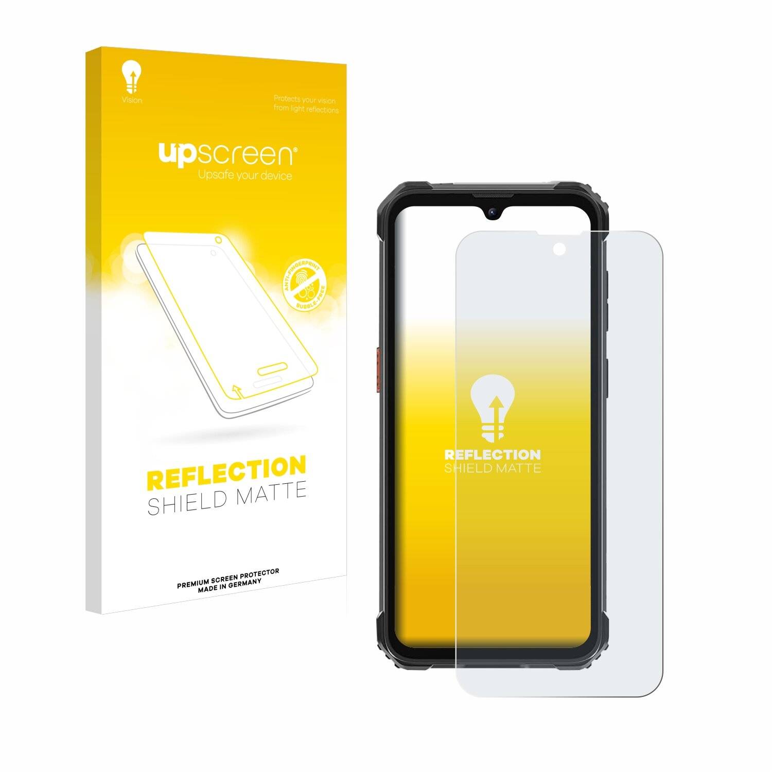 upscreen Reflection Shield Matt Schutzfolie für Blackview BV5300 Pro