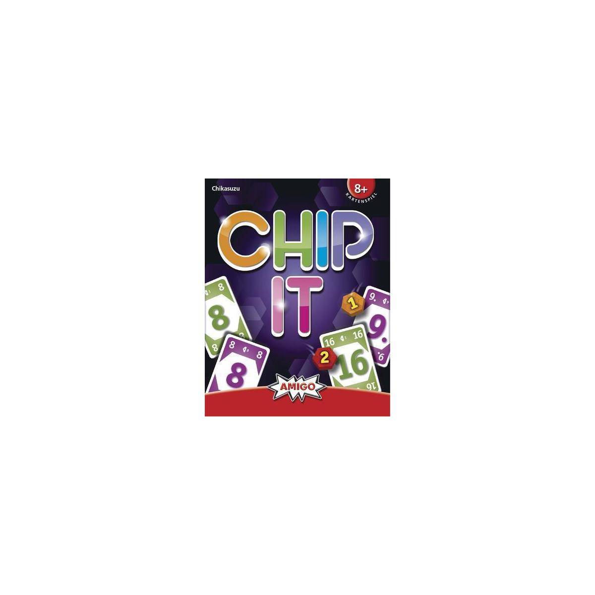 AMI02006 - Chip it, Kartenspiel, 3-6 Spieler, ab 8 Jahren