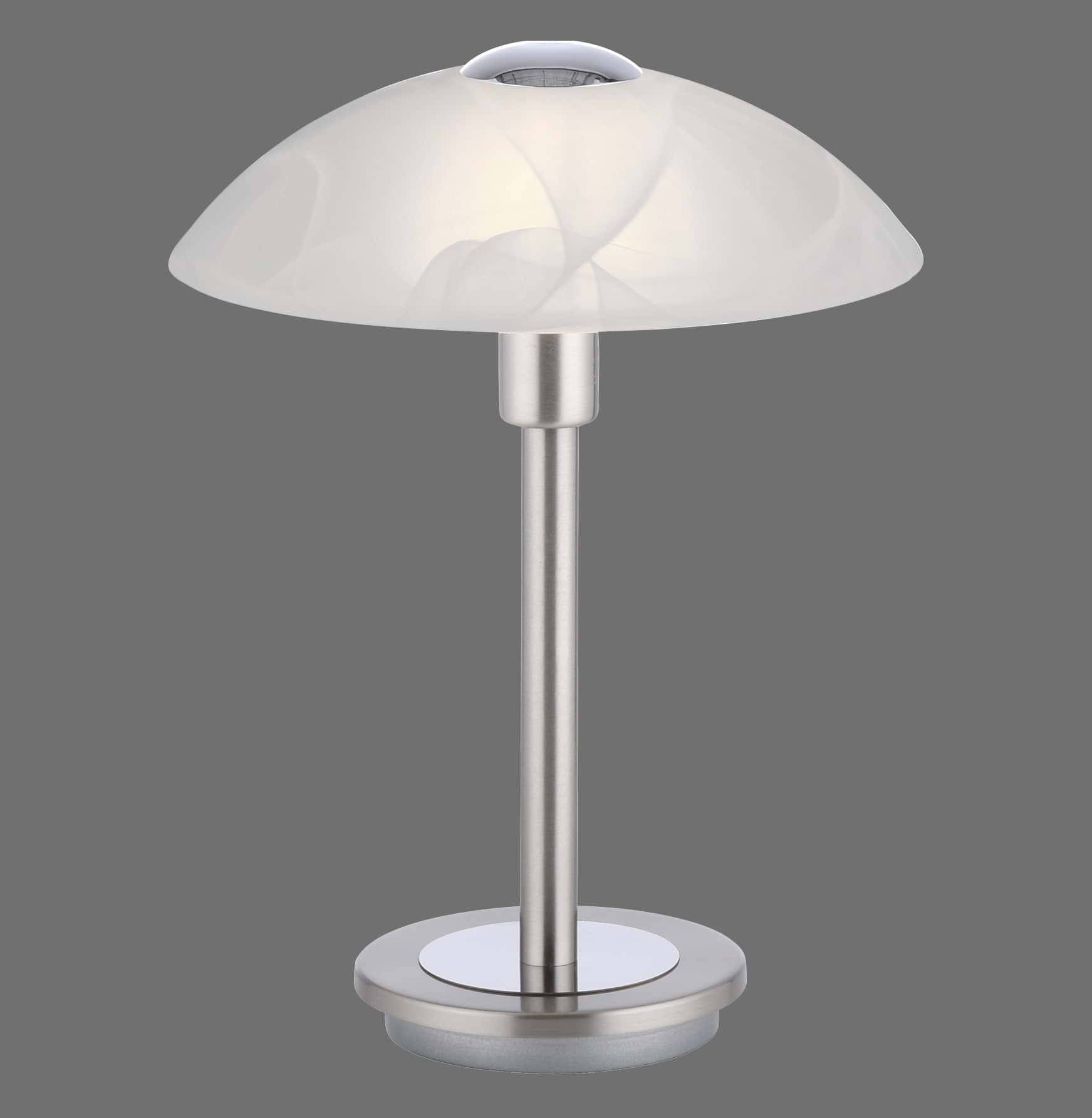 PAUL NEUHAUS LED-Tischleuchte 4026-55 stahl, G9, 2,6 W, 265 lm, 3000 K