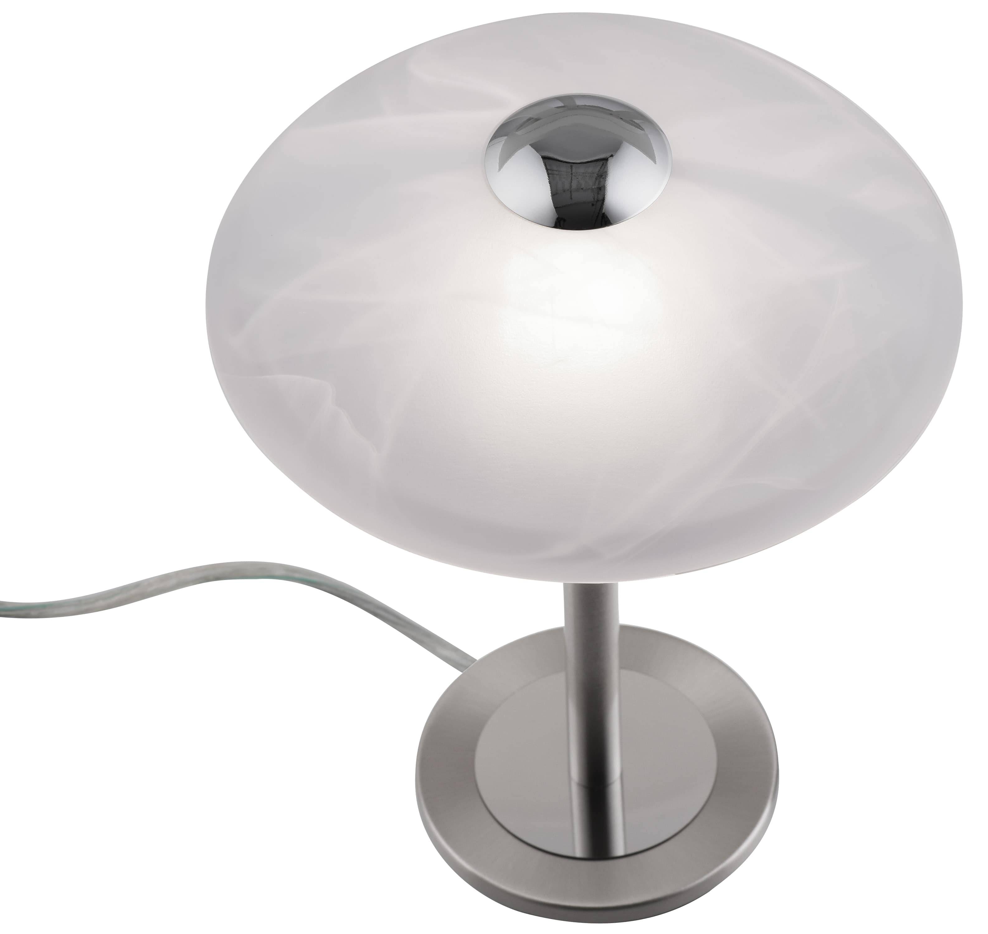 PAUL NEUHAUS LED-Tischleuchte 4026-55 stahl, G9, 2,6 W, 265 lm, 3000 K