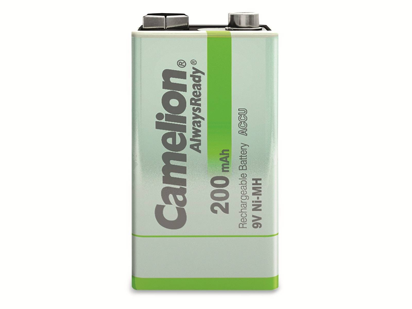 CAMELION NiMH-9 V-Blockakku AlwaysReady, 200 mAh