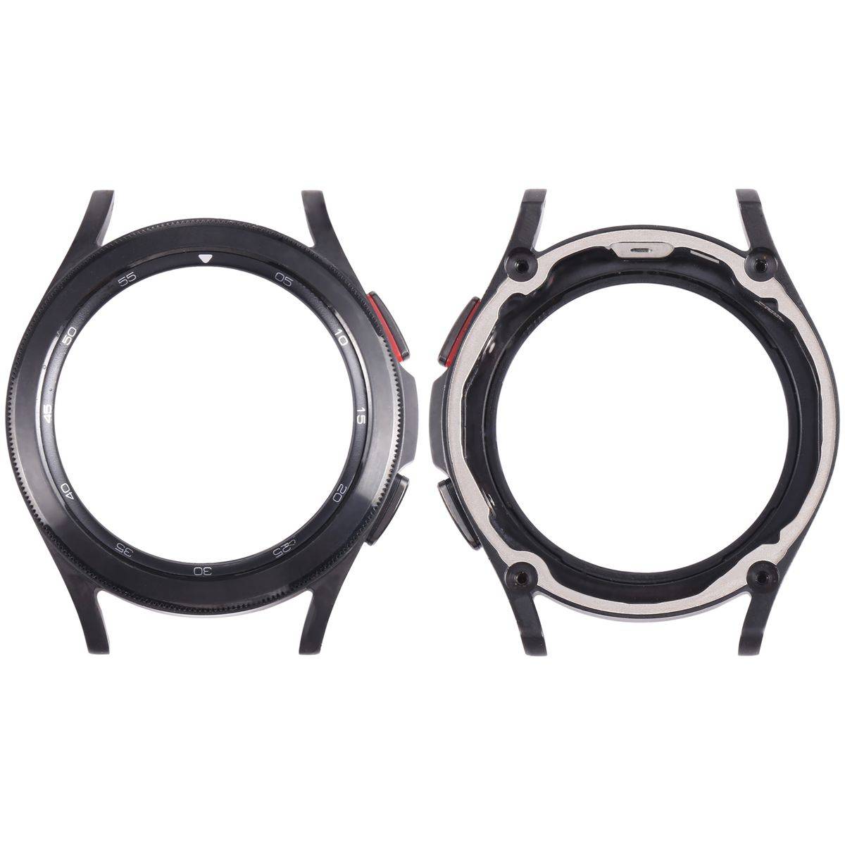 Für Samsung Galaxy Watch 4 Classic 42mm SM-R880 LCD Rahmen Bezel Ersatzteil Reparatur Schwarz
