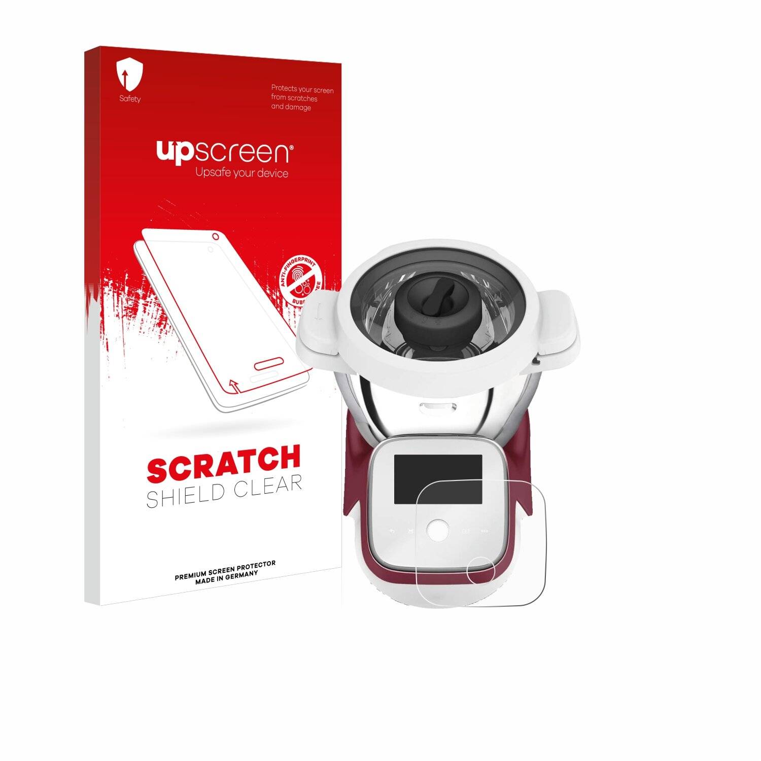 upscreen Scratch Shield Schutzfolie für Moulinex i-Companion Touch