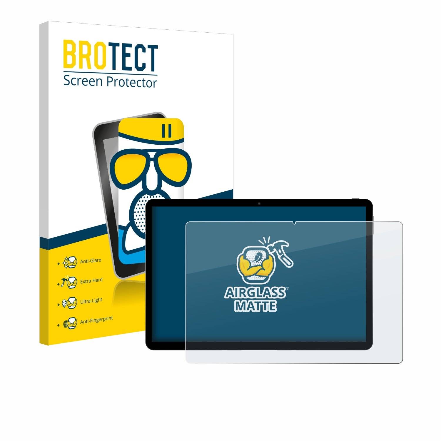 BROTECT AirGlass Matt Glas Panzer Folie für Teclast
