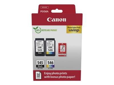 CANON PG-545/CL-546 Ink Cartridge PVP Drucken, Scannen & Verbrauchsmaterial Verbrauchsmaterialien -