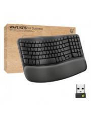 Logitech Wave Keys for Business GRAPHITE US INTL 2.4GHZ/BT N/A INTNL-973 Tastatur