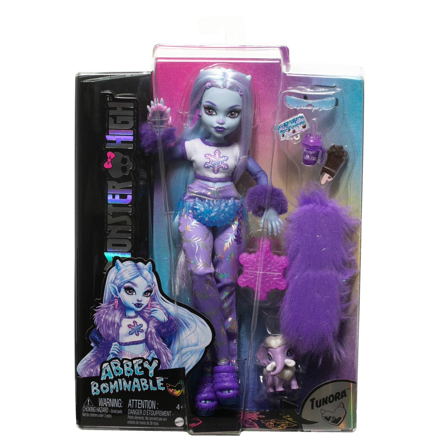 Mattel HNF64 - Monster High Abbey Bominable Puppe